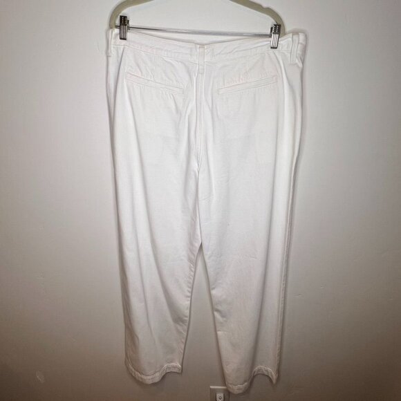 Madewell Baggy Straight Jeans Size 32 White Denim 100% Cotton NWT - Picture 7 of 7